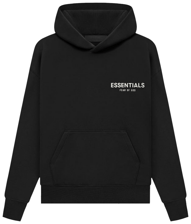 FOG Logo Print Essentials Hoodie FOG Logo Print Essentials Hoodie