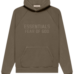 Brown Essentials Hoodie