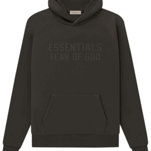 FOG Jet Black Essentials Hoodie