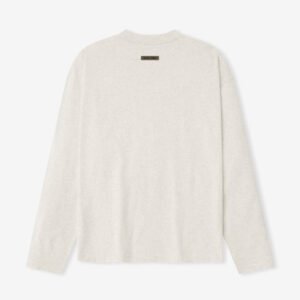 Essential Embroidered Classic Long Sleeve Tee