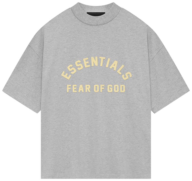 Oversize Fear Of God Gray T Shirt Oversize Fear Of God Gray T Shirt