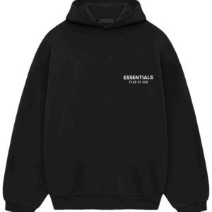 Essentials Logo Print Hoodie