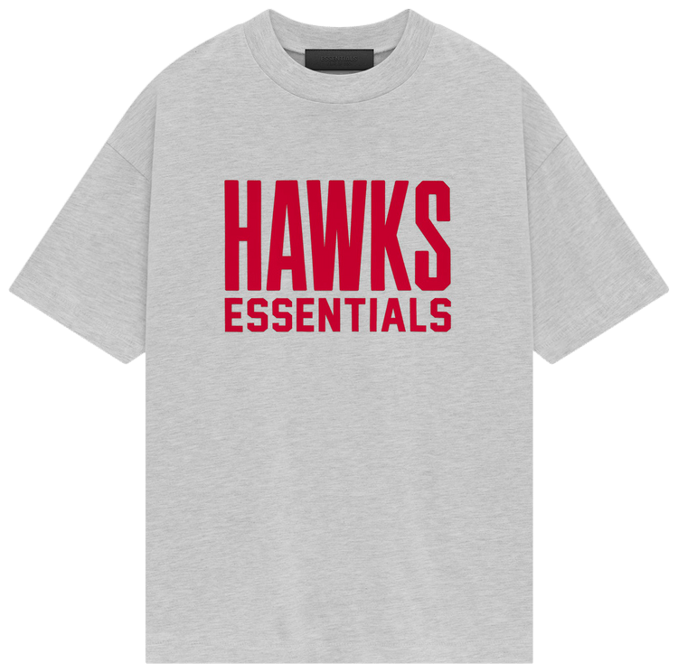 Gray HAWKS Essentials T Shirt Gray HAWKS Essentials T Shirt
