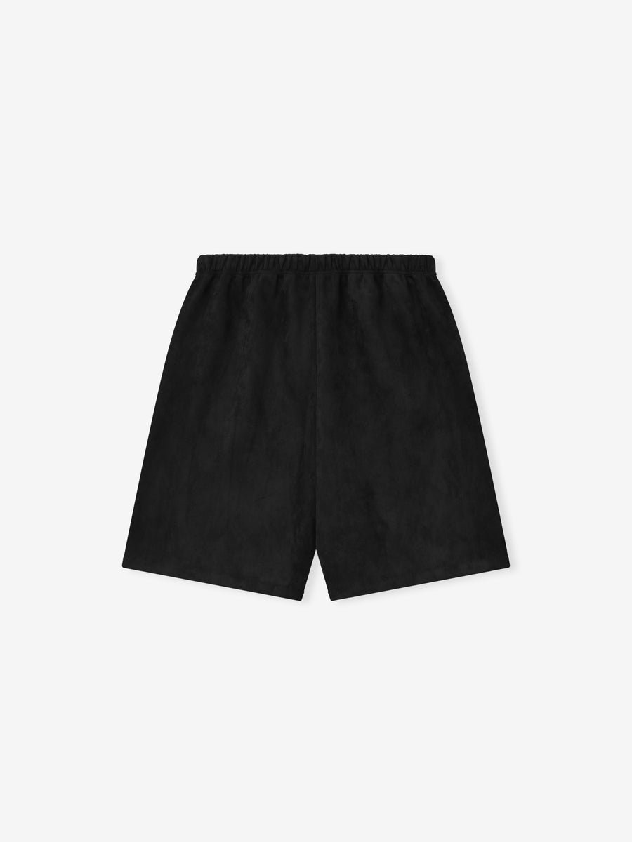 Essential Suede Fleece Relaxed Short