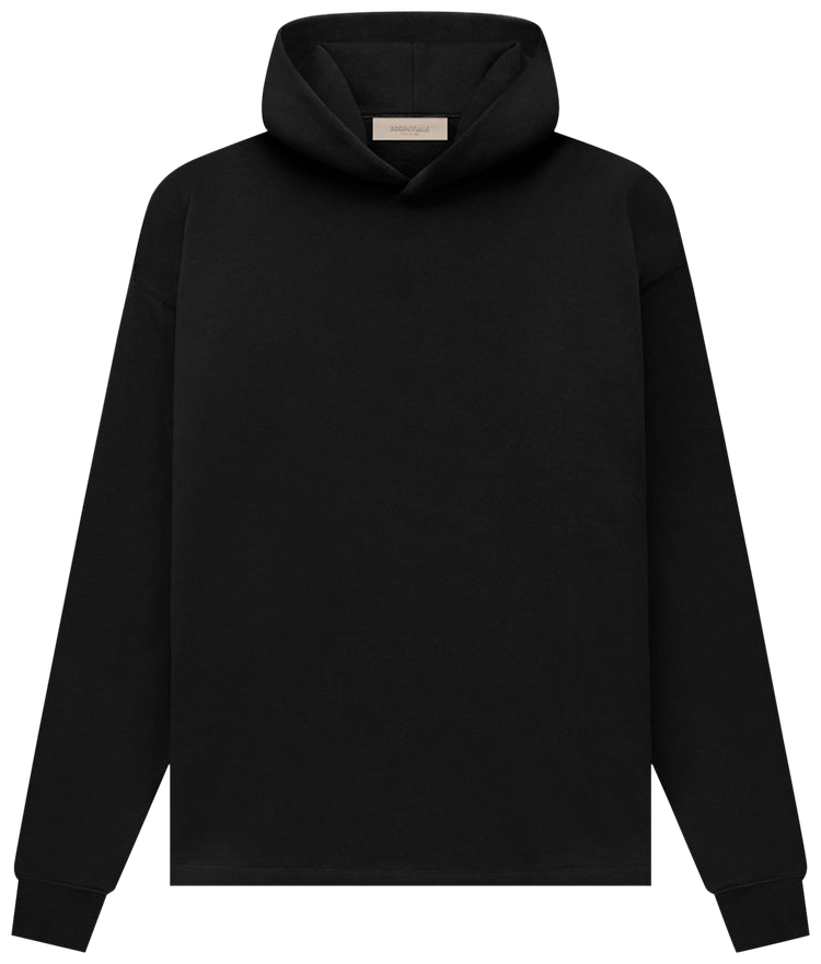 Black Essential Hoodie Black Essential Hoodie
