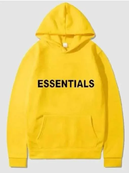 FOG Essentials Yellow Hoodie FOG Essentials Yellow Hoodie
