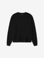 Essential Black Crewneck Sweater