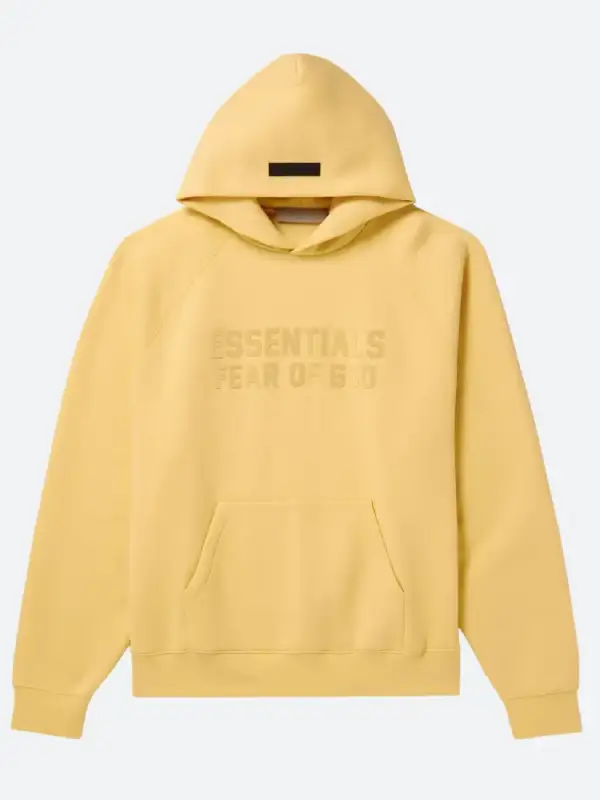 Yellow Essentials Hoodie Yellow Essentials Hoodie