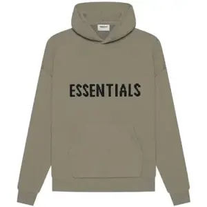 Essentials Knit Hoodie Taupe