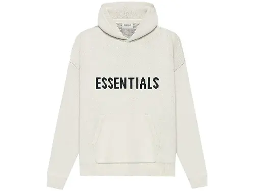 White Essentials Hoodie White Essentials Hoodie