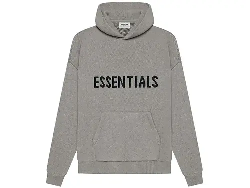 Gray Essentials Hoodie Gray Essentials Hoodie