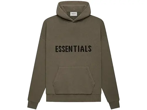 Essentials Knit Hoodie Essentials Knit Hoodie