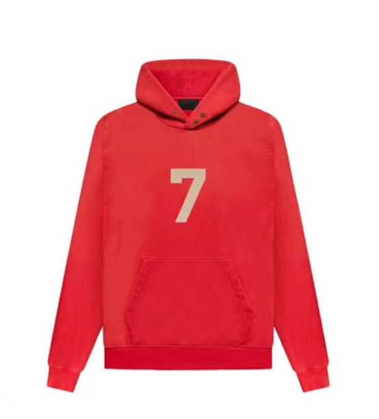 Red Essentials Hoodie Red Essentials Hoodie