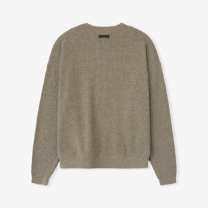 Essential Waffle Crewneck Sweater