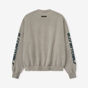 Essentials Heavy Fleece Cropped Relaxed Sweatshirt